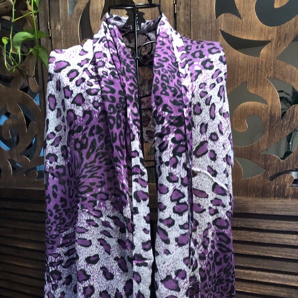 Shawl Scarf Long with Tassels - Picture 1 of 4